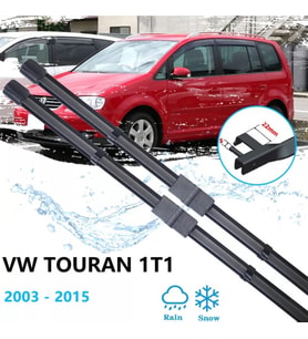 VOLKSWAGEN TOURAN ÖN CAM MUZ SİLECEK TAKIMI 2003--2015