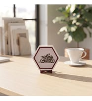 Modern Dokunuşlu Yarış Motoru Süsü Çalışma Masalarınız İçin Estetik ve Zarif Bir Dekoratif Seçenek 10x10 cm
