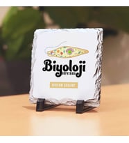 Biyoloji Öğretmenlerine Hediye Taş Baskı