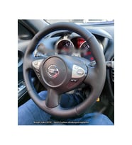 Nissan Juke 2011-2015 Araca Özel Direksiyon Kılıfı (NOKTA KARBON)