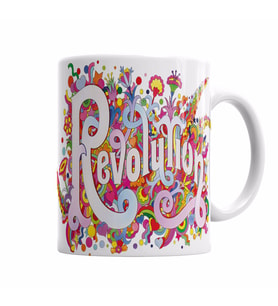 The Beatles Revolution Kupa Bardak Porselen