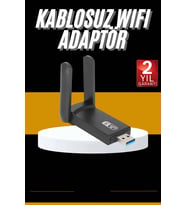 Mbps Wifi Alıcı Kablosuz Wifi Adaptörü Çift Band Çift Antenli