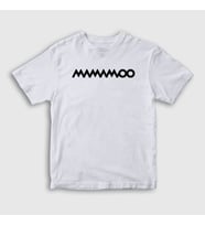Presmono Unisex Çocuk Beyaz Logo K-Pop Mamamoo T-Shirt 273650tt (Beyaz)