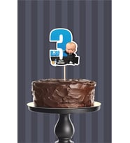 Patron Bebek Boss Baby Teması 3 Yaşında (üç) *Kalın Kağıt