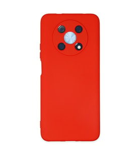 Huawei Nova Y90 Kılıf Nano İçi Kadife Silikon - Kırmızı