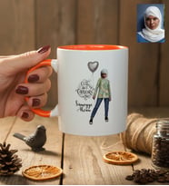 Kişiye Özel Karikatürlü Cute But Capricorn Oğlak Burcu Kupa Bardak Doğum Günü Hediyesi