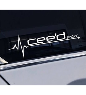 Ceeds Yan Cam Sticker Oto Kapı Çıkartma Tuning oto 20 cm x 7 cm yazı 243