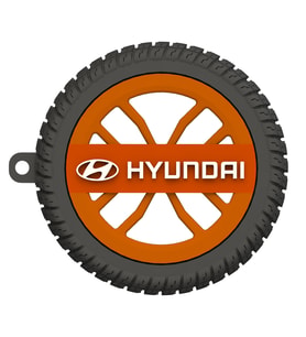 Hyundai Uyumlu Özel Tasarım Araba Anahtarlığı - Premium Hafif ve Dayanıklı Anahtarlık (Kırmızı)