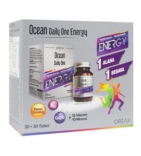 OCEAN DAİLY ONE ENERGY 30 TABLET 1 ALANA 1 BEDAVA