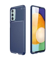 Galaxy M23 Kılıf Zore Negro Karbon Tasarım Silikon Kılıf (Lacivert)