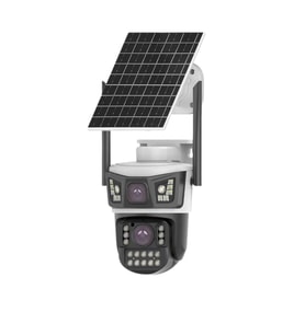 Avenir AV-S425 6MP 3.6mm Çift Kameralı Solar 4G Sim Kartlı Kamera