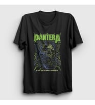 Presmono Unisex Siyah Driven Pantera T-Shirt 168347tt