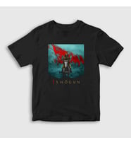 Presmono Unisex Çocuk Siyah Shogun Dizi T-Shirt 422262tt