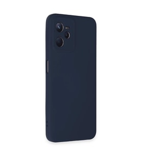 Realme C35 Kılıf Nano İçi Kadife  - Lacivert