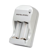 Digital Efcell 123A 16340 17335 2 li Ev Araç Pil Şarj Cihazı Priz Tipi Ve 12 Volt 3.7 Volt Lion Pil Şarj Aleti