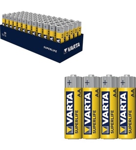 Varta Superlife Çinko AA Kalem Pil 60'lı Paket