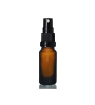 10ml kahverengi cam, siyah sprey başlıklı şişe, 12 adet, cam şişe, sprey şişesi, ecza şişesi, dropper şişe, medikal şişe