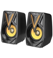 MIKADO MD-S23 GLARE 6W 1+1 Masaüstü RGB Aydınlatma USB Siyah Kasa Speaker(1923) - SSSSSS2049-524