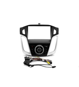 FORD FOCUS 3-4 2012-2017 UYUMLU SİLVER 9 INC ANDROID MULTİMEDYA ÇERÇEVESİ - SOKET