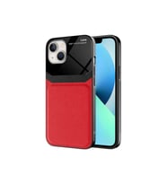 Apple iPhone 13 Uyumlu Kılıf Zore Emiks Kapak (Kırmızı)