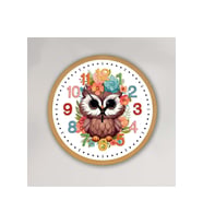 bilge Tasarım Çocuk odası Duvar Saati 30 x 30 CM (Karışık)