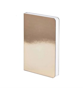 Nuuna Gri Noktalı A6 Defter Shiny Starlet Gold 53245