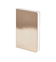 Nuuna Gri Noktalı A6 Defter Shiny Starlet Gold 53245
