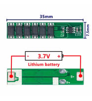 BMS 1S 15A Koruma Kartı 3.7V Lityum 18650 Pil Batarya Lipo Li-ion