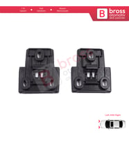 Porsche Cayenne MK2 92A 958 2010-2014 Makyajsız Kasa İçin Sağ Sol Ön Far Alt Kilitleme Braket Seti