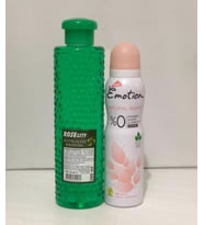 Rose City Zeytin Çiçeği Kolonyası 380 ml Alana Emotion Natural Bloom Deodorant 150 ml Hediye