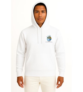 Kapüşonlu Saudi Arabia Travel Cep ve Sırt Tasarımlı Unisex Sweatshirt