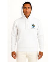 Kapüşonlu Saudi Arabia Travel Cep ve Sırt Tasarımlı Unisex Sweatshirt