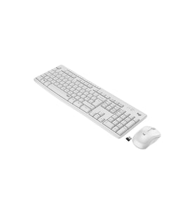 920-010089 MK295 Kablosuz Beyaz Klavye Mouse Set