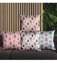 eJOYA Modern Tasarımlı 4'lü Yastık İçi Ve Kırlent Kılıfı 45cm 113784