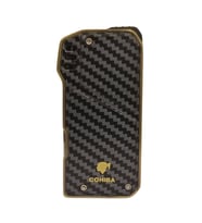 Soft Flame Karbon Desenli-Bakır Metal Pipo Çakmağı - TR7875