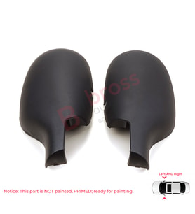 Renault Clio 2 Symbol Megane Scenic 1 Thalia 1 için Sağ Sol Yan Dış Ayna Kapağı 7701471854 7701471855