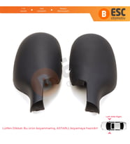 Renault Clio 2 Symbol Megane Scenic 1 Thalia 1 için Sağ Sol Yan Dış Ayna Kapağı 7701471854 7701471855