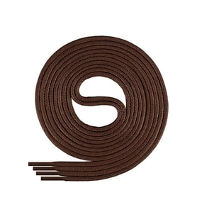 120 Cm 4 MM Kahverengi Yuvarlak 1 Çift Ayakkabı Bağcığı