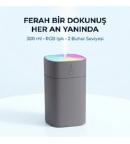 USB Mini Hava Nemlendirici (Super Silent)