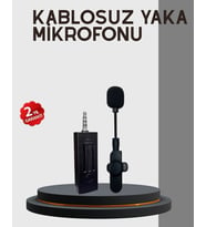 20 Metre Menzilli Kablosuz Yaka Mikrofonu Gürültü Engelleyici