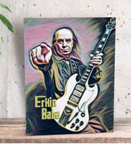 BK Gift Erkin Baba Tasarımlı Dekoratif Mini Kanvas Tablo 15x20cm-3