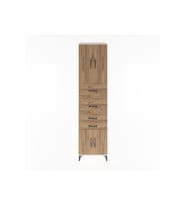 Hyperion Dolap 2 Raflı 4 Çekmeceli 4 Kapaklı 60x44x243 Aytaşı-Çam