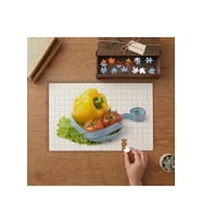 Sağlıklı Beslenme - Diyet Tasarımı 240 parça Ahşap Puzzle Ahşap Kutuda MP01700