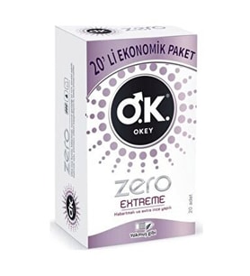 Okey Prezervatif Zero Extreme 20'li