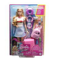 HJY18 Barbie Seyahatte Bebeği ve Aksesuarları