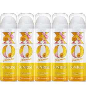XO Deodorant 150ML Women-Kadın Sunrise (5 Li Set)