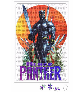 Pantera Negra Rei de Wakanda Puzzle 240 Parça Yapboz