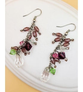 Crystal Garden El Yapımı Küpe