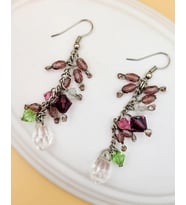 Crystal Garden El Yapımı Küpe