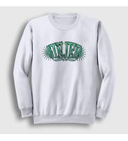 Presmono Unisex Beyaz Logo V2 Jinjer Sweatshirt 161112tt (Beyaz)